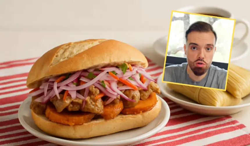 El pan con chicharrón peruano se llevó el título en el Mundial de Desayunos de Ibai