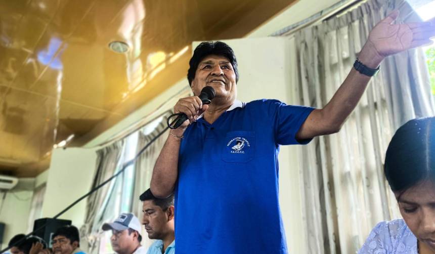 Evo Morales reaparece en las redes sociales para reclamar por Telesur y Rusia TV