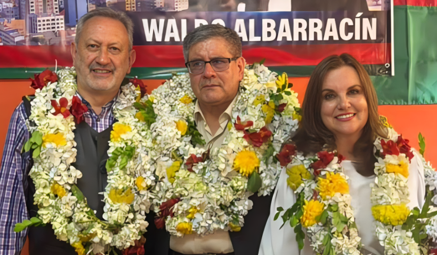 Exdefensor Waldo Albarracín anuncia que postulará a la Alcaldía de La Paz 