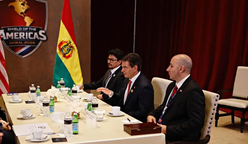 Ministro Aramayo: El presidente no ha negado la relación con Cerimedo, sí ha habido un aporte