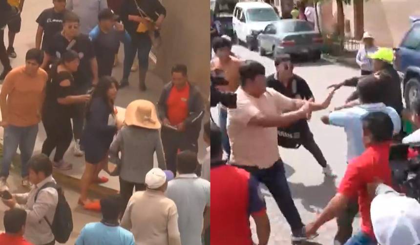 Video: Choferes y universitarios se enfrentaron por los pasajes en Cochabamba