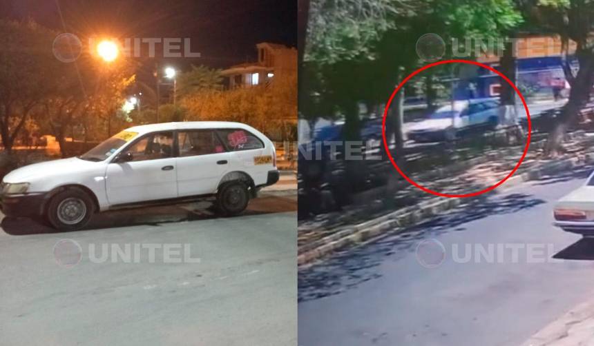 Video: Roban vehículo a plena luz del día en Cochabamba; dueño pide ayuda porque es su herramienta de trabajo
