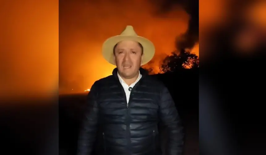 “Los municipios seguimos mal equipados”: Alcalde de San Rafael pide apoyo logístico para combatir los incendios