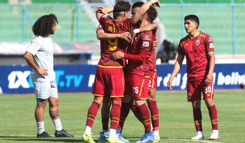 Real Oruro se impone por la mínima (1-0) y deja a Aurora en apuros