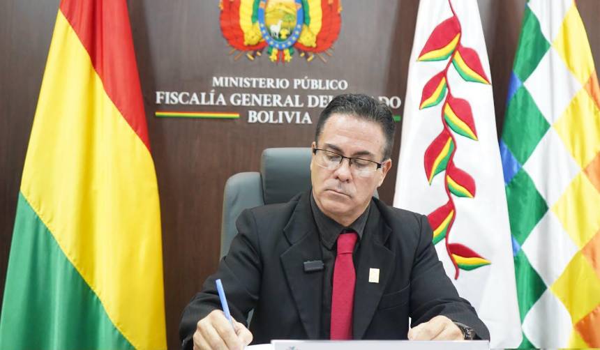 Fiscal general posesiónará a “nuevos fiscales departamentales” el lunes en Sucre