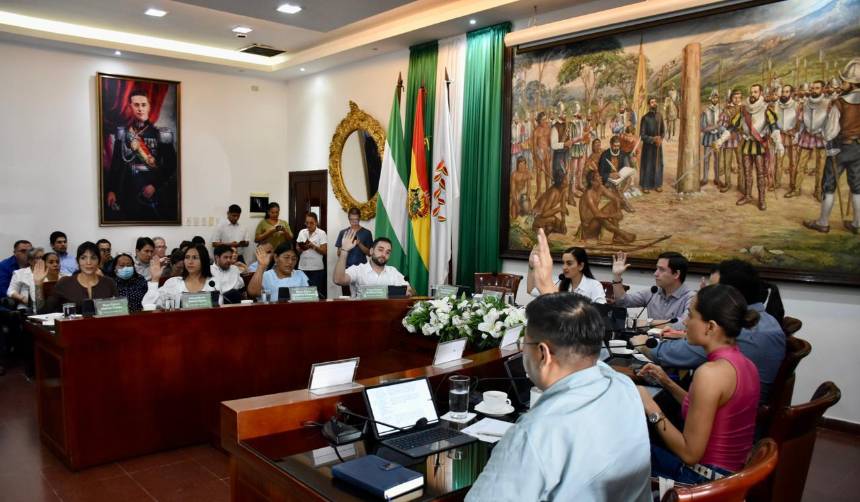 Concejo Municipal aprueba el POA 2027 de Santa Cruz de la Sierra con más de Bs 4.508 millones