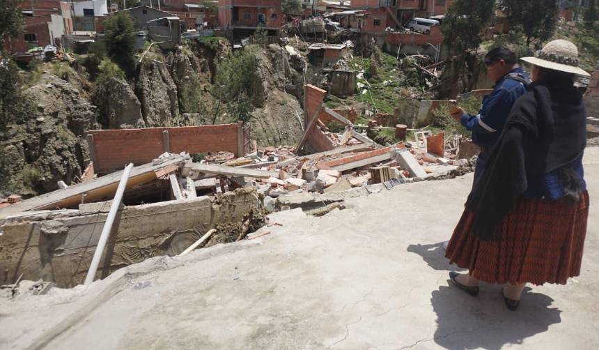 Ya había alerta de riesgo; el granizo afectó a la vivienda colapsada y a otras dos más de Lomas de Chuamaya
