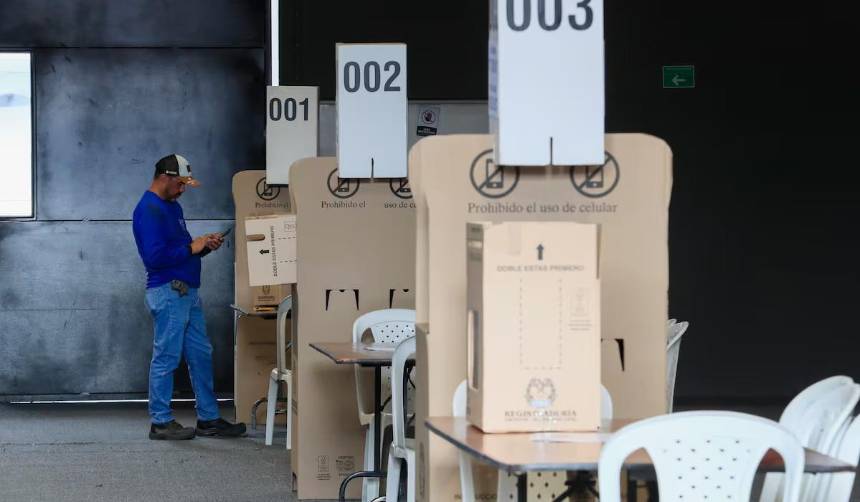 Colombia elige presidente con la izquierda desafiada por la extrema derecha