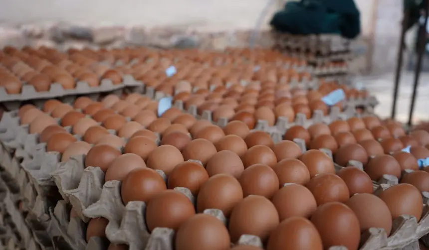 Un maple de 30 huevos se ofrece hasta en Bs 63 en La Paz por los bloqueos, dicen comerciantes