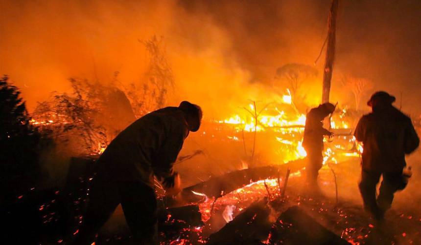 Ante proliferación de incendios, bomberos piden máquinas y diésel para estas puedan operar