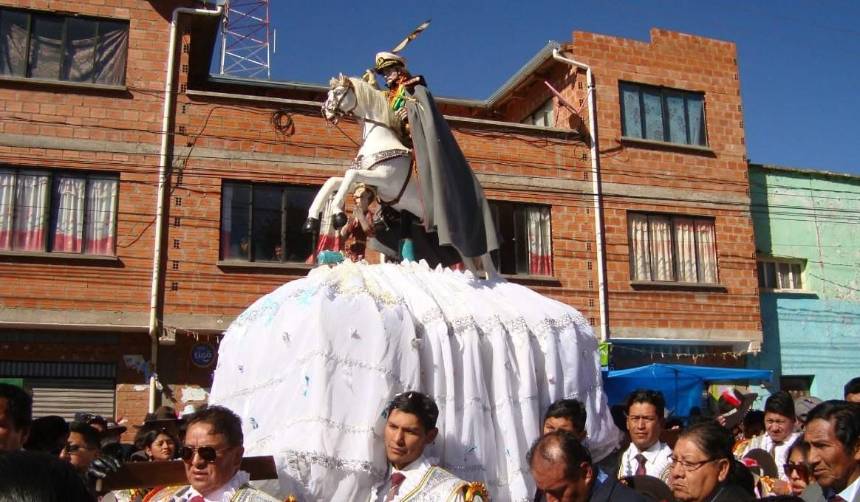 La Paz: Por los bloqueos, suspenden hasta 2027 la festividad del Tata Santiago en Guaqui
