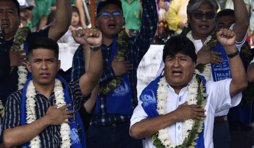 Evo Morales dice que Andrónico no será candidato por el MAS en 2025 y señala que los arcistas pretenden dividirlos 