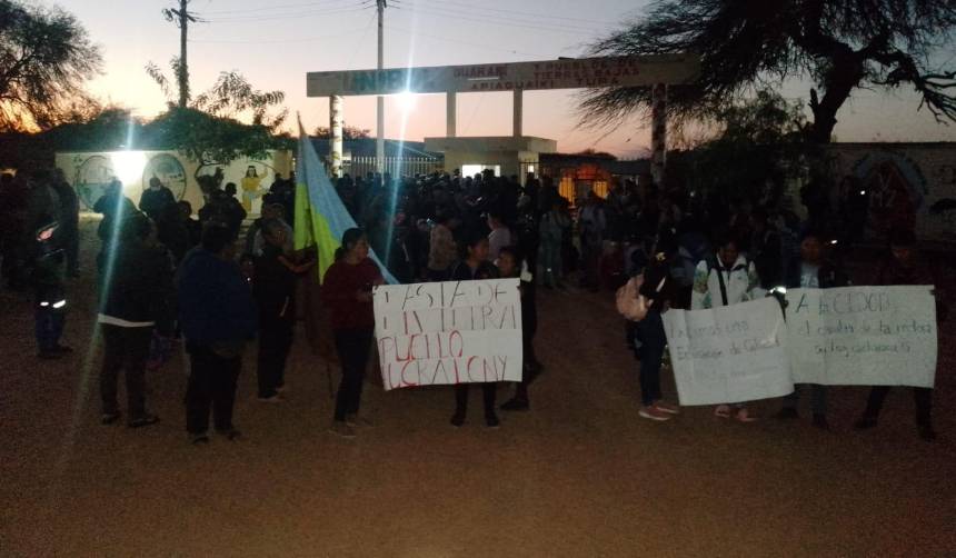 Anuncian bloqueo en Macharetí, en la ruta a Argentina, por conflicto en la Unibol