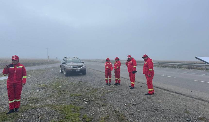 Peregrino es atropellado en la carretera La Paz–Copacabana durante Semana Santa 
