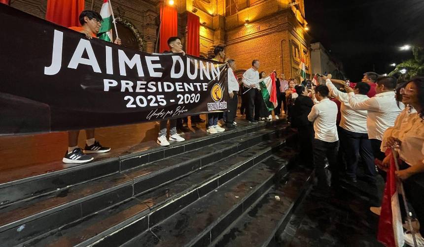 Una facción del PDC se presentó ante el TSE para señalar a Jaime Dunn como su “único” candidato 