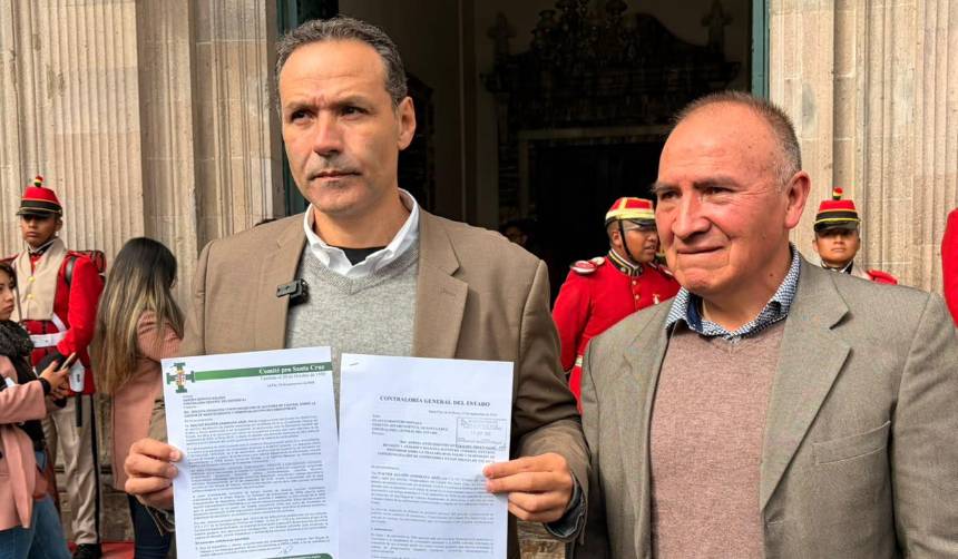 Cívico cruceño llega a La Paz para denunciar en la Contraloría a los “peces gordos” del contrabando de combustibles 