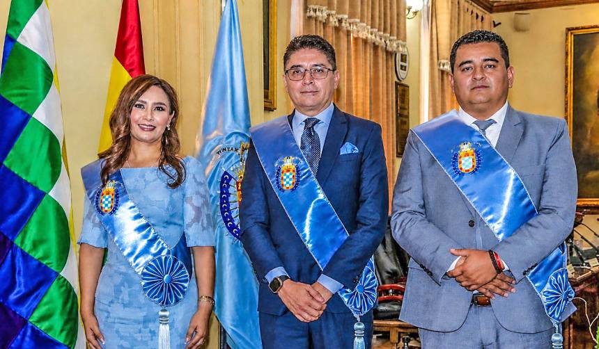 Mauricio Noya fue elegido como presidente del Concejo Municipal de Cochabamba