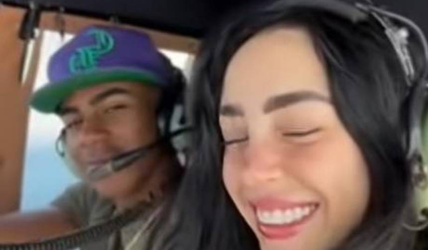 El romántico paseo en helicóptero de Lamine Yamal junto a Nicki Nicole