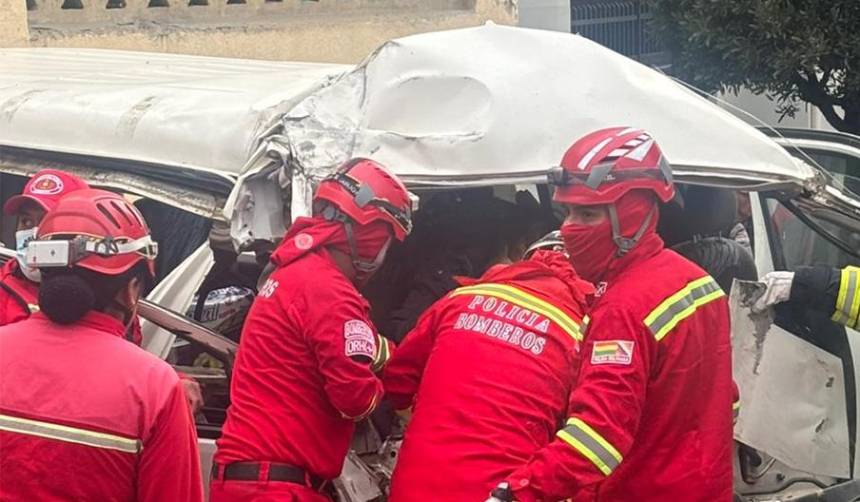 Fue reportada como fallecida tras un accidente en La Paz pero recobró los signos vitales en una ambulancia