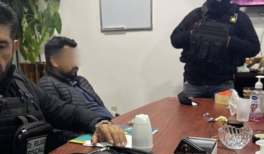 Aprehenden al hombre que se fugó durante allanamiento por caso Cerimedo en una casa de cambios