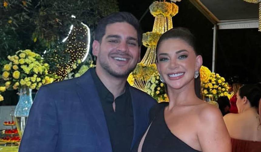 Anabel y Marco fueron nombrados como “pareja de la noche” en la boda de Luis Vega y Nathalia Calvimonte