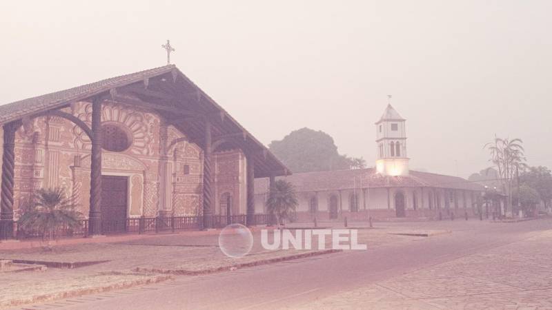 El fuego no es el único problema, el humo se apoderó de la Chiquitania en los últimos días