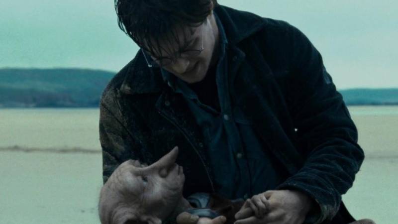 Escena de la muerte de Dobby en Harry Potter y las reliquias de la muerte: Parte 1