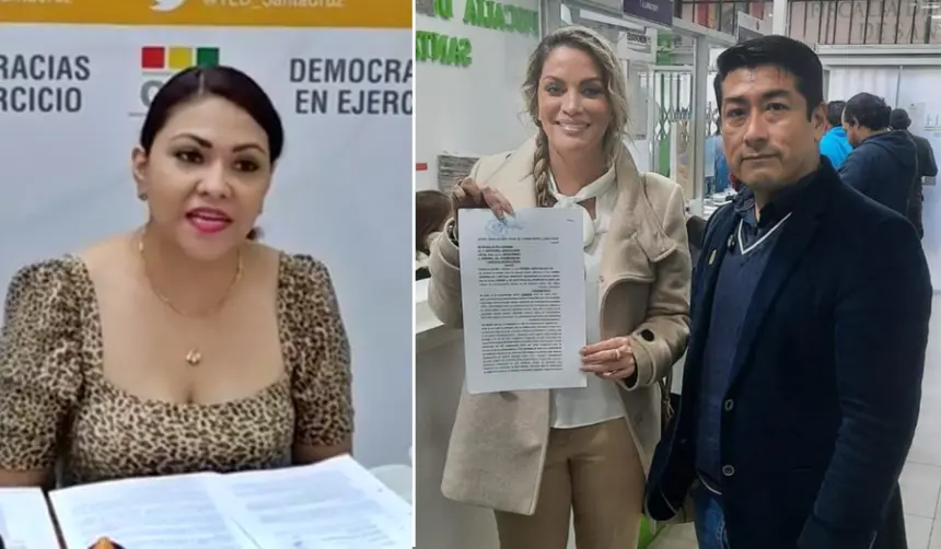 Santa Cruz: Presidenta del TED dice que asumirá defensa ante la denuncia de Alcocer y Mucarzel