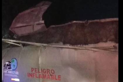 Explosión de una cisterna deja al menos un muerto en Yacuiba