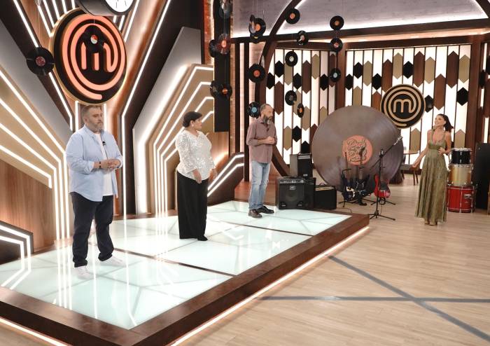 Noche de rock and roll en MasterChef Celebrity  