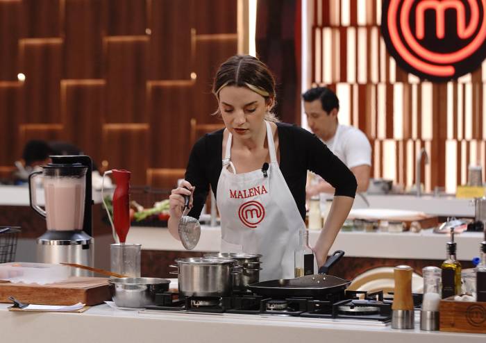 El clamor de ayuda de Malena al verse en problemas en la cocina 