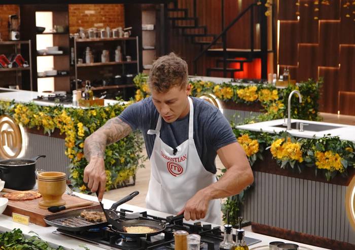 El descuido de Sebastian al quemar el queso de su preparación 