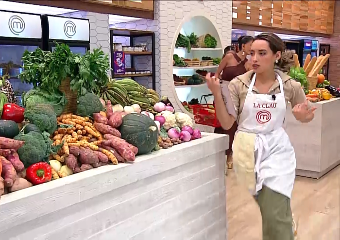 Las lágrimas de frustración de La Clau tras sufrir un incidente en el mercado 