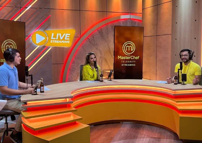 La imitación al jurado de MasterChef que hicieron Nicolás, Valentina y Lucas