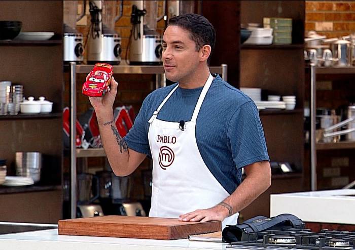 Pablo Fernández y su amuleto de la suerte 