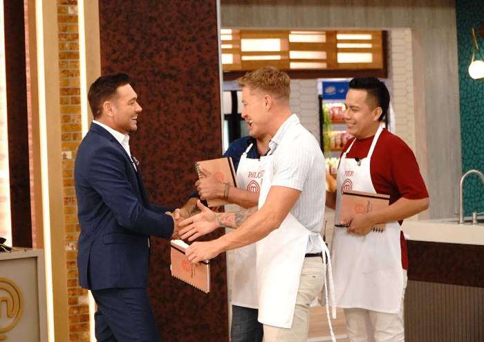 Calurosa bienvenida a Agustín Belforte a la cocina de MasterChef 