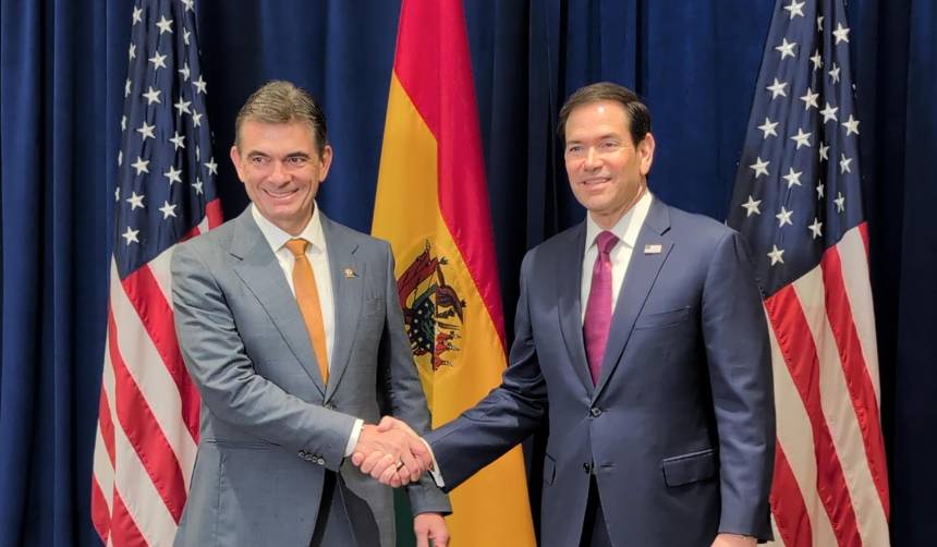 Rodrigo Paz abordó cuatro temas clave en su reunión con Marco Rubio en EEUU