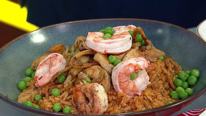 Arroz con mariscos 