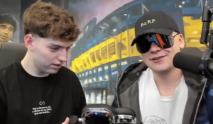 Bizarrap y Davo sorprenden con una inesperada llamada a Daddy Yankee en plena transmisión 