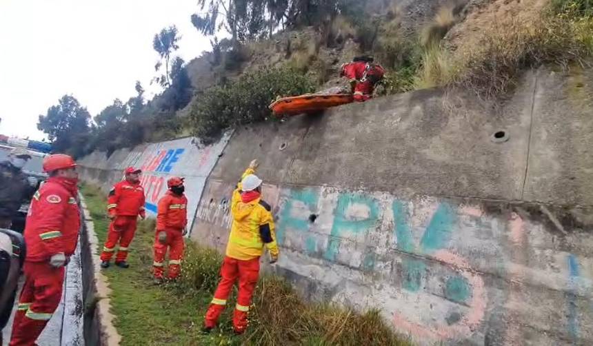 Autopsia revela que hombre hallado al fondo de un precipicio en El Alto murió por caída