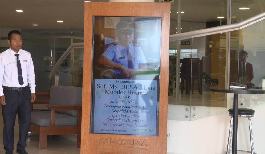 Velan al militar que era parte de la tripulación del avión Hércules que se accidentó en El Alto