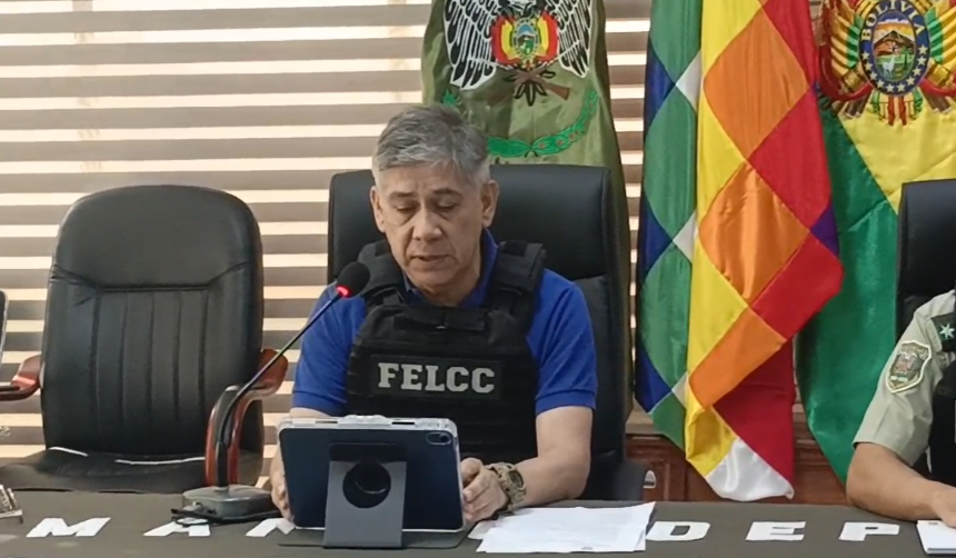 Cambian al jefe policial de la Felcc de Santa Cruz: Espinoza asume en reemplazo de Coca 