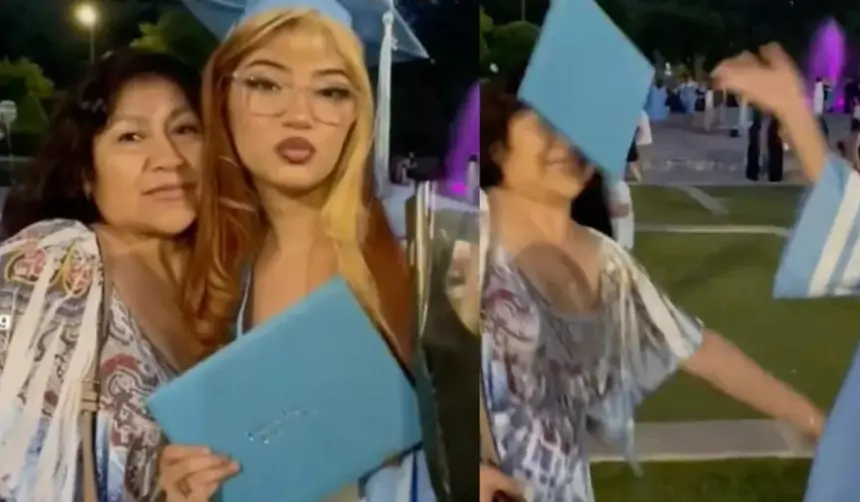 “¡Aquí está tu diploma!”: Joven se viraliza por la forma de entregar su título de graduación a su mamá