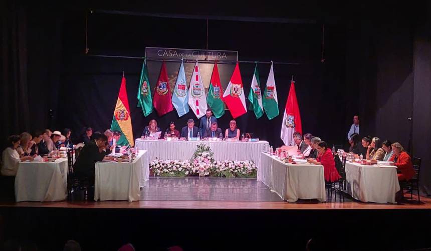 Senado sesiona en Tarija por el aniversario y para aprobar leyes en favor de región, entre ellas de la planta de tratamiento de aguas