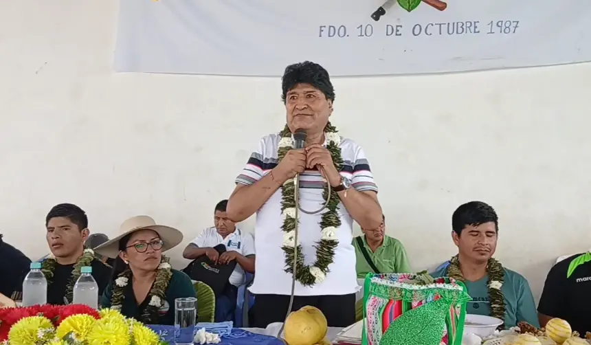 Evo dice que “no llora” por su inhabilitación y que sus seguidores promueven el voto nulo