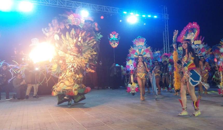 Con baile y música, presentan el Carnaval de la Concordia 2026 en Cochabamba