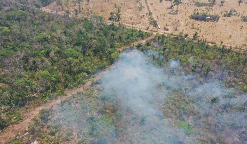Santa Cruz registra ocho incendios y la afectación por el fuego bordea las 230.000 hectáreas