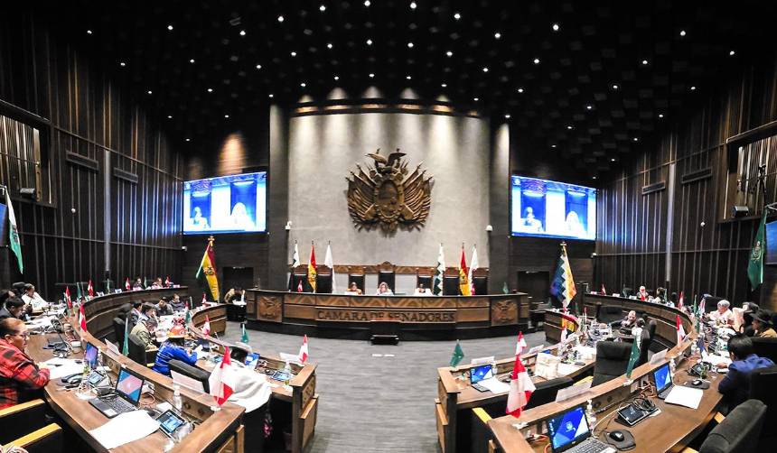 Cámara de Senadores aplaza debate del préstamo de $us 150 millones para riego en áreas rurales