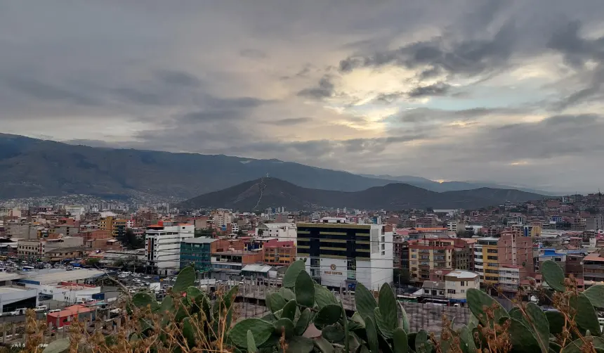 ¿Frío y lluvia? Así estará el clima en Cochabamba el fin de semana y los primeros días de junio