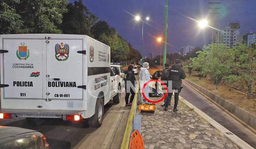 Cochabamba: Hallan a un hombre sin vida sobre el puente de La Recoleta